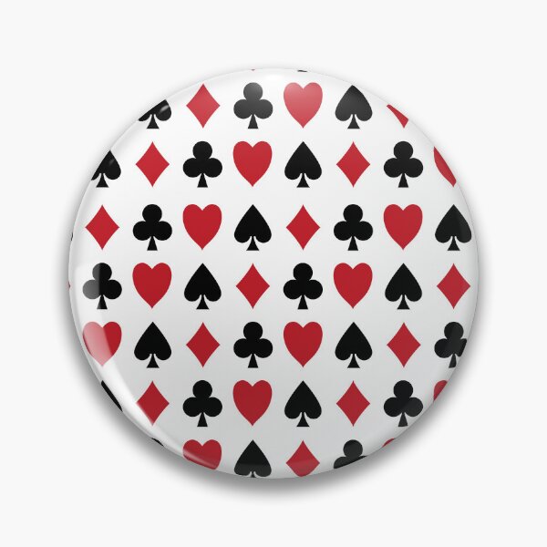 Item preview, Playing Cards Suits of Hearts Clubs Diamonds Spades designed and sold by BleuSky.