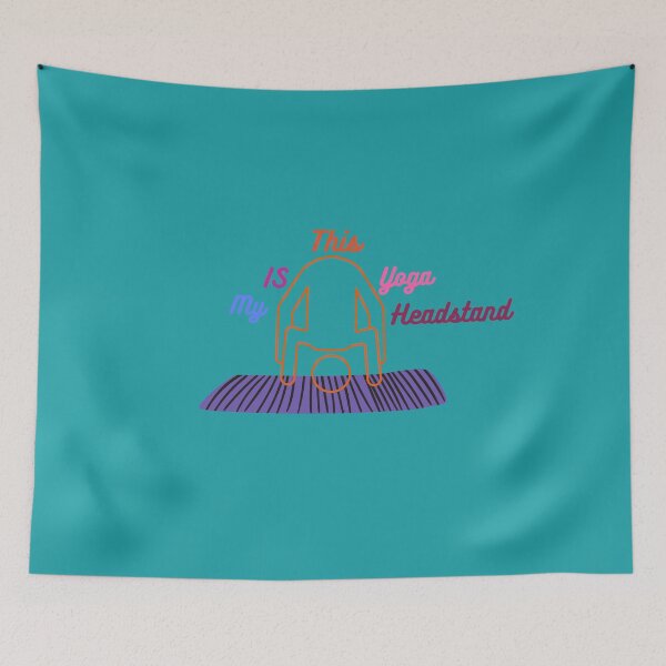 Item preview, This Is My Yoga Headstand designed and sold by SolSel ⭐⭐⭐⭐⭐.