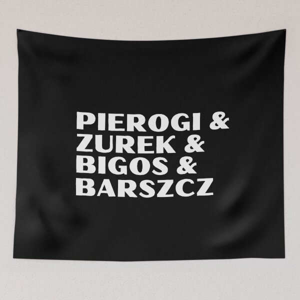 Item preview, PIEROGI BIGOS ZUREK BARSZCZ designed and sold by Timcito.