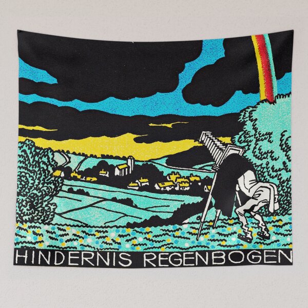 Item preview, Rainbow Obstacle (Hindernis Regenbogen) (1911) print by Moriz Jung designed and sold by RyanCaudell.