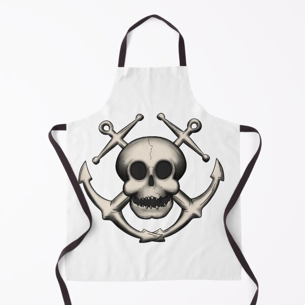 Item preview, Anchor skull tattoo jolly roger - No overlay designed and sold by Beano Supremo.