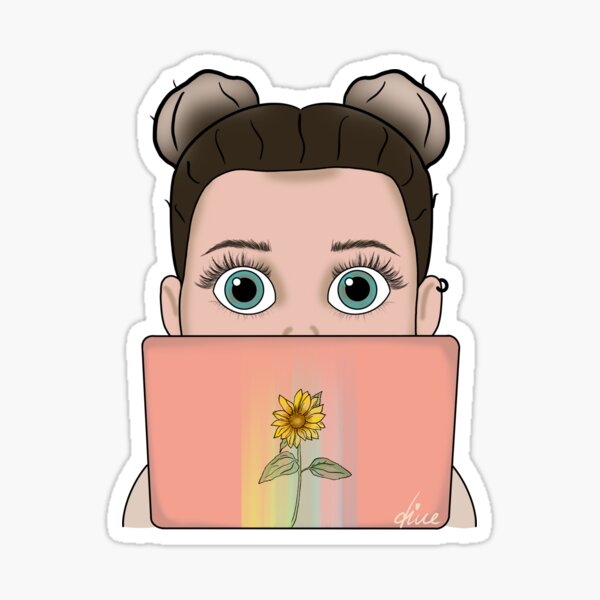 VyBrand design "das bin ich" Sticker