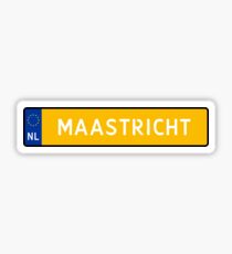 Maastricht Kenteken Sticker