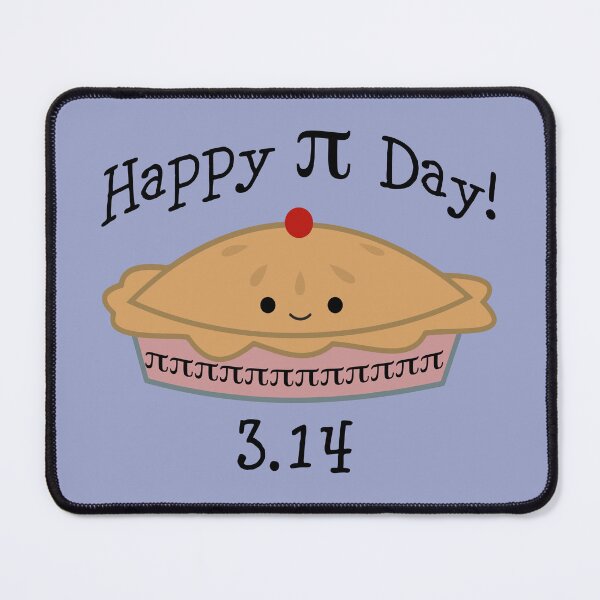 Item preview, Adorable Happy Pi Day 3.14 Design designed and sold by Hedgie Designs.