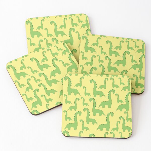 Item preview, Cute Tall Dinosaur Pattern In Green designed and sold by Abhishek Goldar.