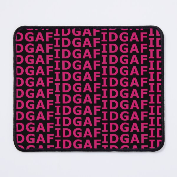 Item preview, IDGAF bumper stiicker! I don't give a fact! designed and sold by Popular-Gifts.