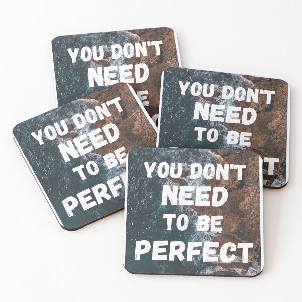 Item preview, you don't need to be perfect t-shirt , poster ans sticker designed and sold by Magicalair.