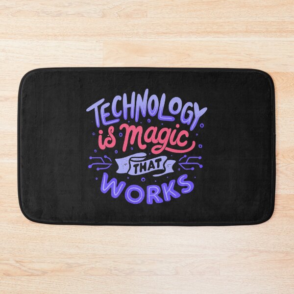 Item preview, Technology is Magic That Works by Tobe Fonseca designed and sold by Tobe Fonseca®.