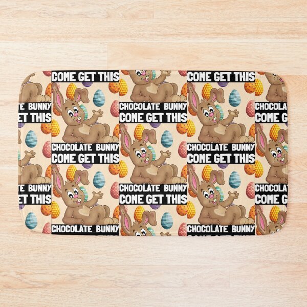 Item preview, Flirty Easter Bunny With Eggs Easter Pun/ Funny Easter designed and sold by Designs By YL.