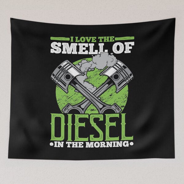 Item preview, I Love the Smell of Diesel in the Morning Truck Driver designed and sold by 3colors3.