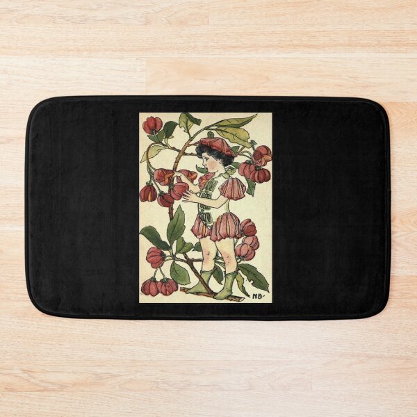 Item preview, Vintage Flower Girl, Spindleberry- 1901 Book Illustration designed and sold by MountMercantile.