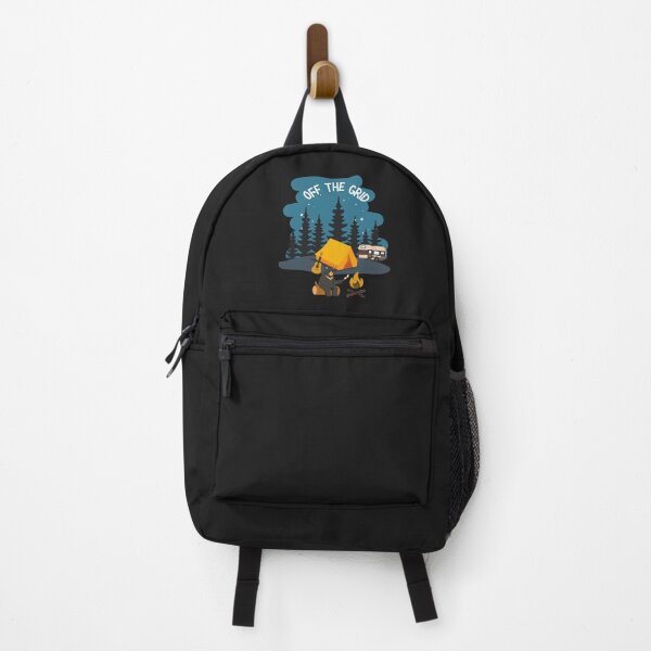 Item preview, Off the Grid Bear Camping - Introvert - Funny Camping Merch designed and sold by Pawfect-Purr.