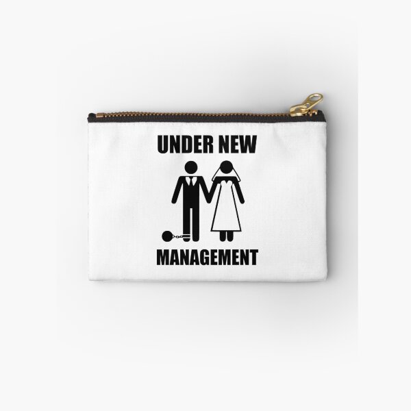 Item preview, Just Married, Under New Management designed and sold by TheShirtYurt.