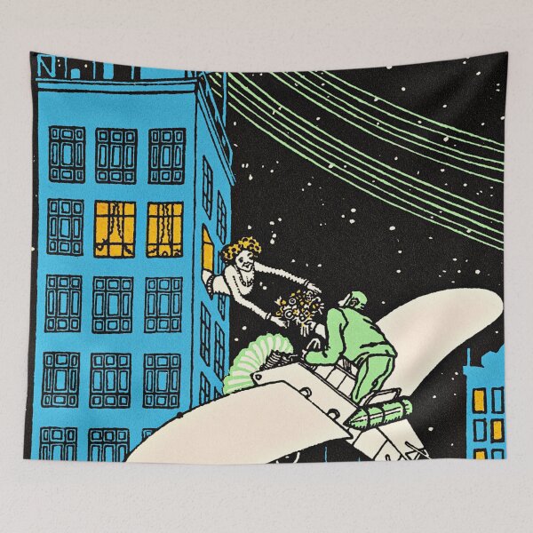 Item preview, Tête á Tête on the 968th Floor of a Skyscraper by Moriz Jung designed and sold by RyanCaudell.