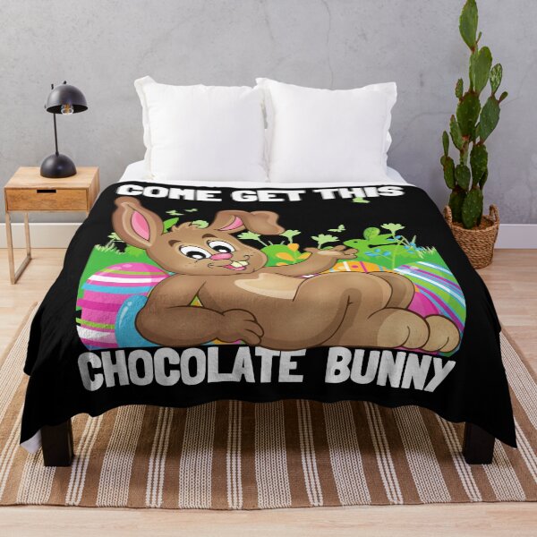 Item preview, Flirty Easter Bunny In Grass With Eggs/ Easter Pun/ Funny Easter designed and sold by Designs By YL.