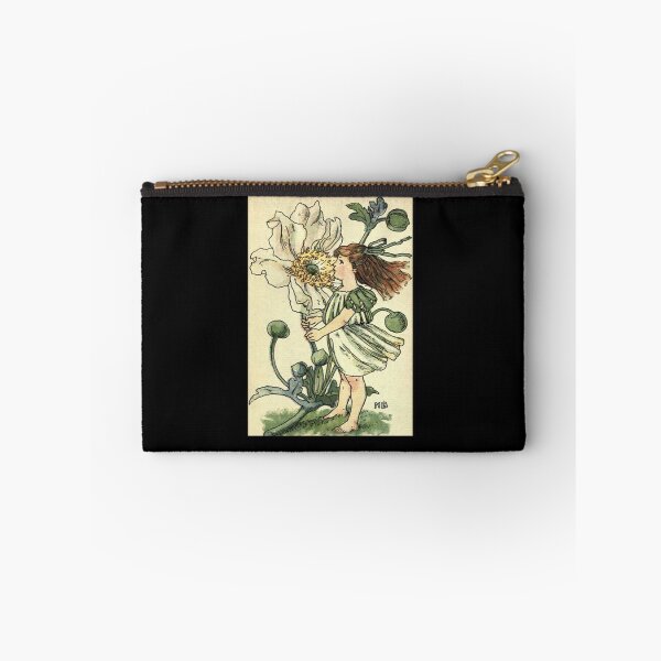 Item preview, Vintage Flower Girl, Windflower- 1901 Book Illustration designed and sold by MountMercantile.