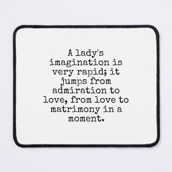 Item preview, Jane Austen Quote designed and sold by The-Quote-House.