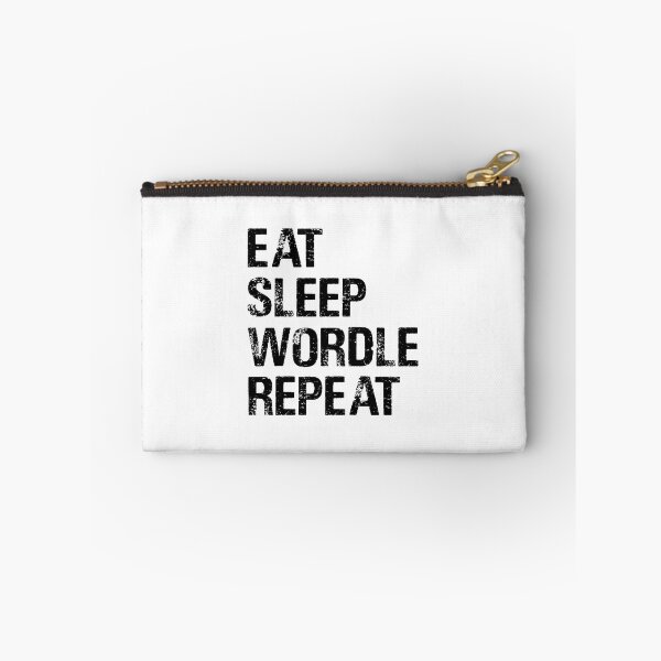 Item preview, EAT SLEEP WORDLE REPEAT designed and sold by Sadil.