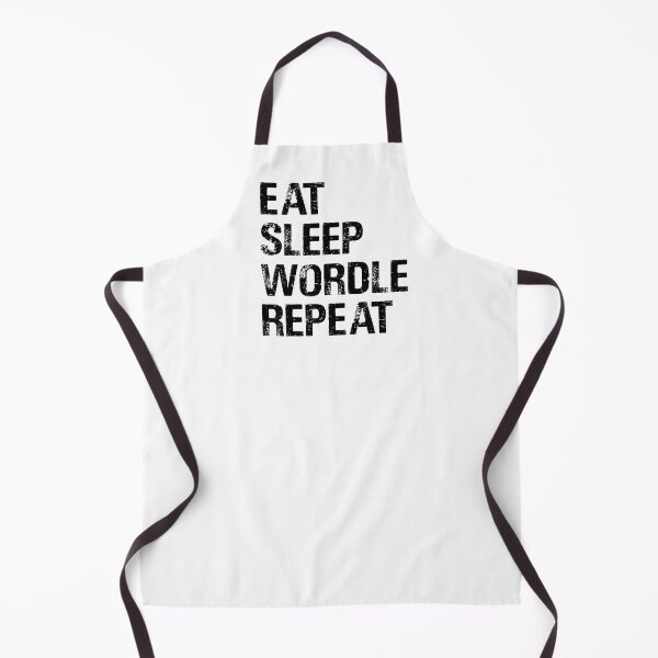 Item preview, EAT SLEEP WORDLE REPEAT designed and sold by Sadil.