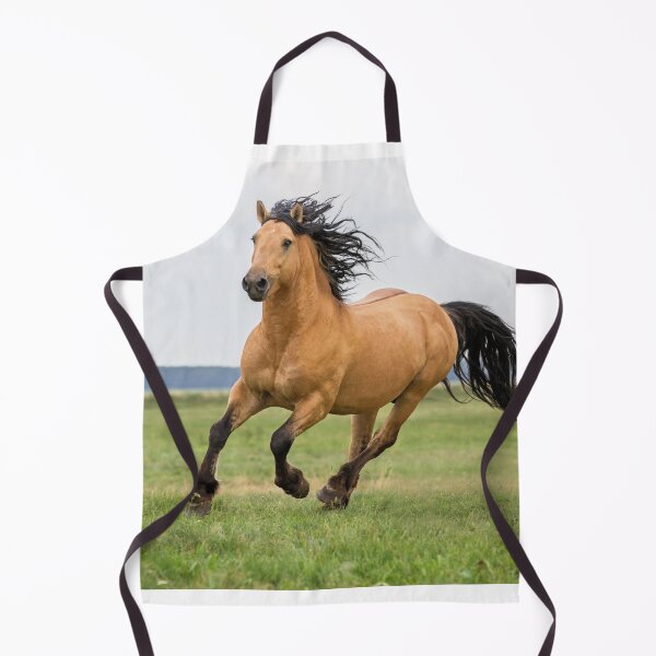 Item preview, Wild Horse Running in a Field near Ocean, Horse Lovers Gift designed and sold by LGMmugsdesign.