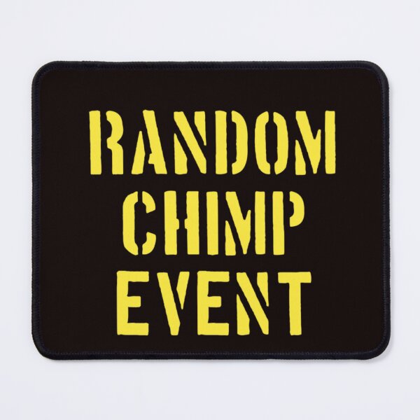 Item preview, where will you be during random chimp event designed and sold by Joseph Mizovic.