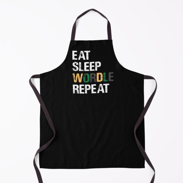 Item preview, EAT SLEEP WORDLE REPEAT designed and sold by Sadil.
