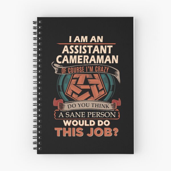 Item preview, Assistant Cameraman T Shirt - Sane Person Job Gift Item Tee designed and sold by vonnie38uo.