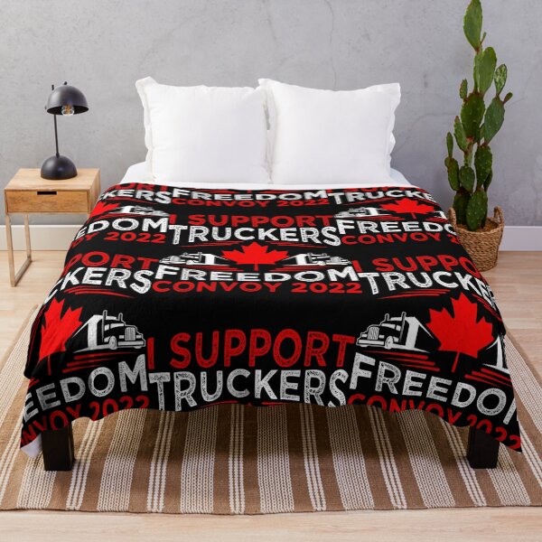 Item preview, I Support Truckers Freedom Convoy 2022 designed and sold by Rosalinde Zander.