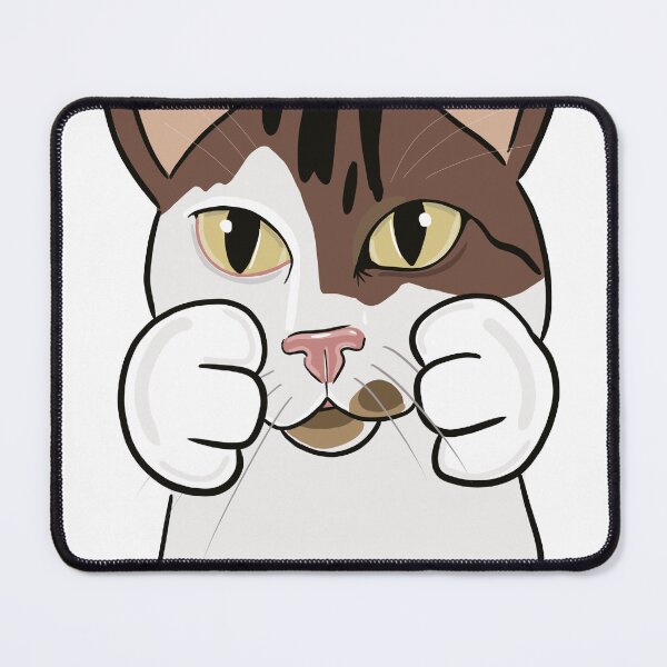 Item preview, Shy kitty cat designed and sold by Colonels Basement.