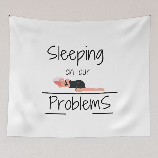 Item preview, Sleeping on our problems Girls version 1 designed and sold by madraso.