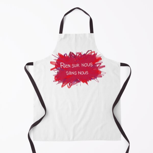 Item preview, Nothing about us without us (purple red explosion white background) designed and sold by MentaLee.