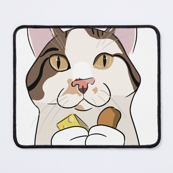 Item preview, The always hungry chonky cat designed and sold by Colonels Basement.