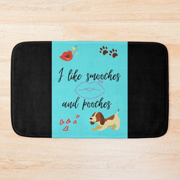 Item preview, I like smooches and pooches  designed and sold by Pugnaciousprint.