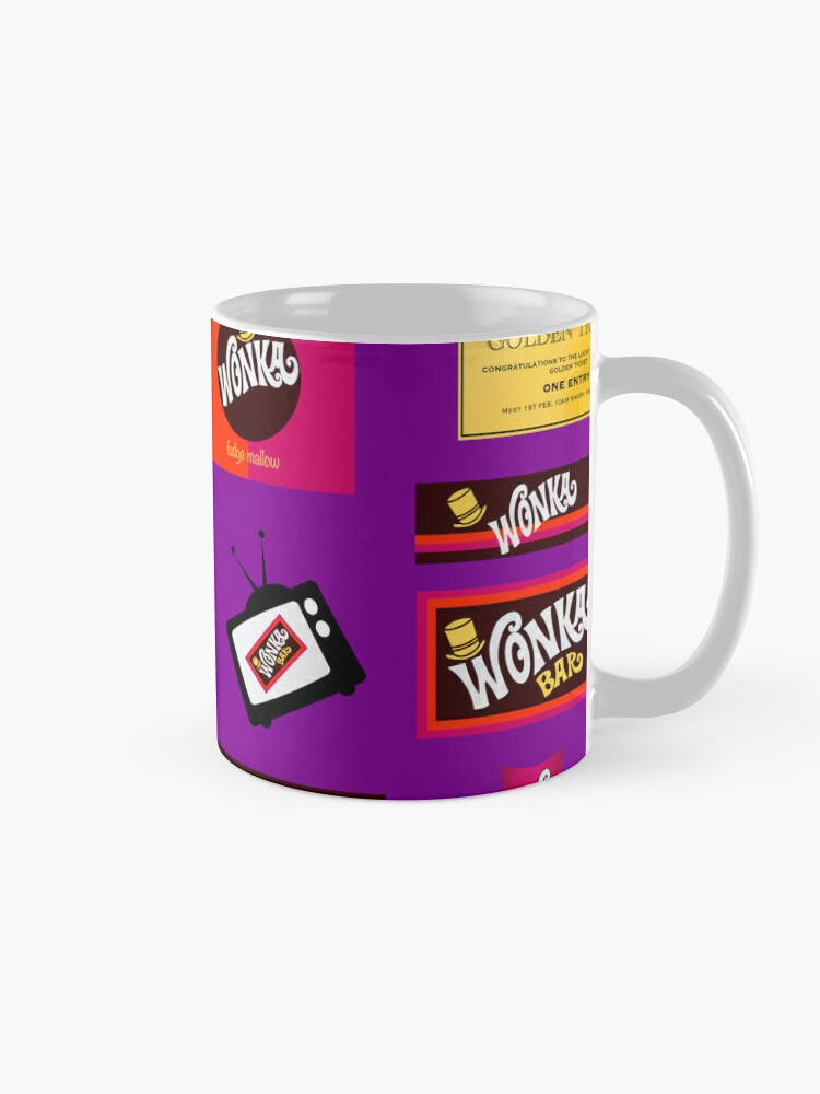 Willy Wonka Chocolate Sticker Pack | Coffee Mug