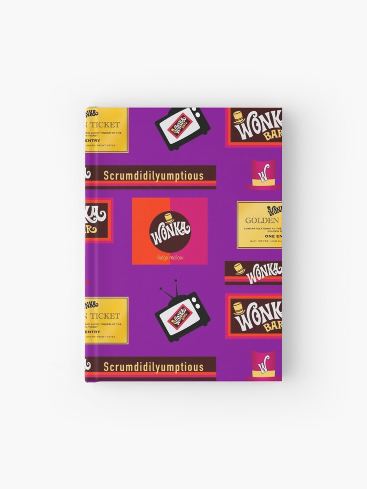 Willy Wonka Hardcover Ruled Journal