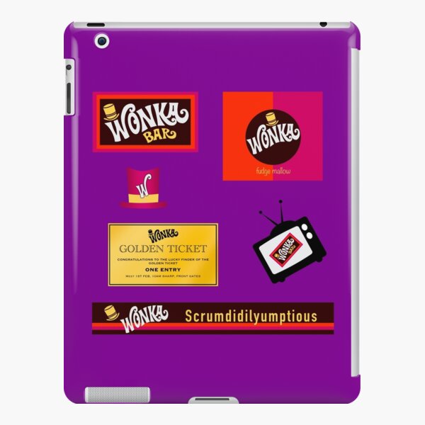 Willy Wonka Chocolate Bar iPad Case & Skin for Sale by simzzuk