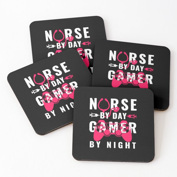 Item preview, Nurse By The Day gamer By Night designed and sold by Hussain Shirts.