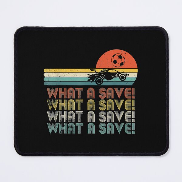 Item preview, What a save Vintage Retro Rocket Soccer Car League designed and sold by Rosalinde Zander.