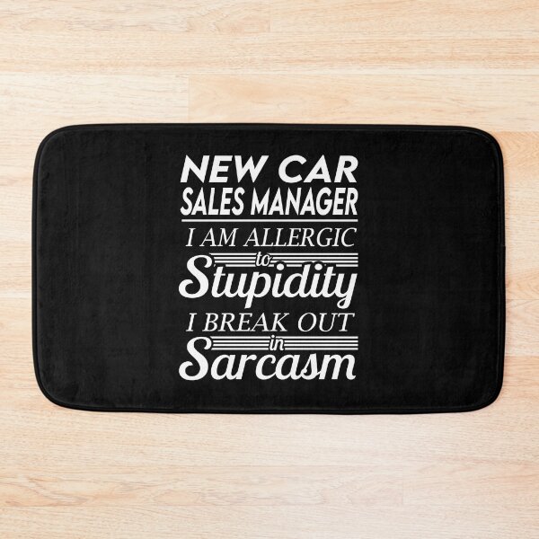 Item preview, New Car Sales Manager T Shirt - Sarcasm Job Gift Item Tee designed and sold by alexandraf49.