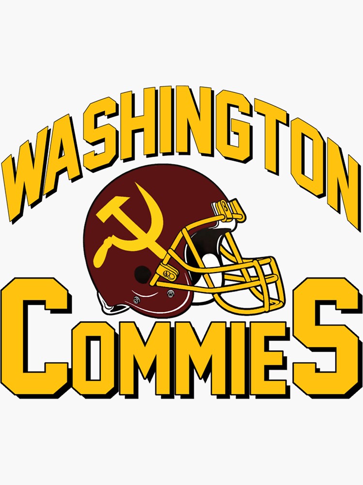 Washington Commanders, Washington Football Team  Sticker for Sale by  MilaJoys