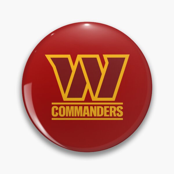 Washington Commanders Football Logo Pin