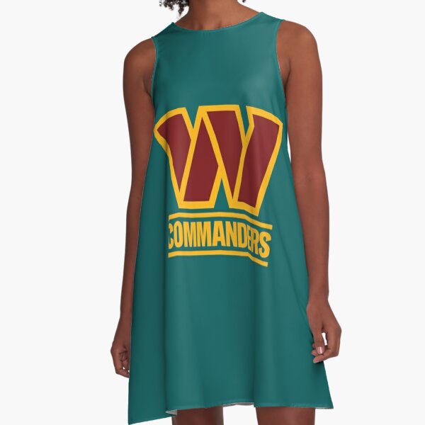 Washington Commanders Football Team A-Line Dress for Sale by Your-beauty