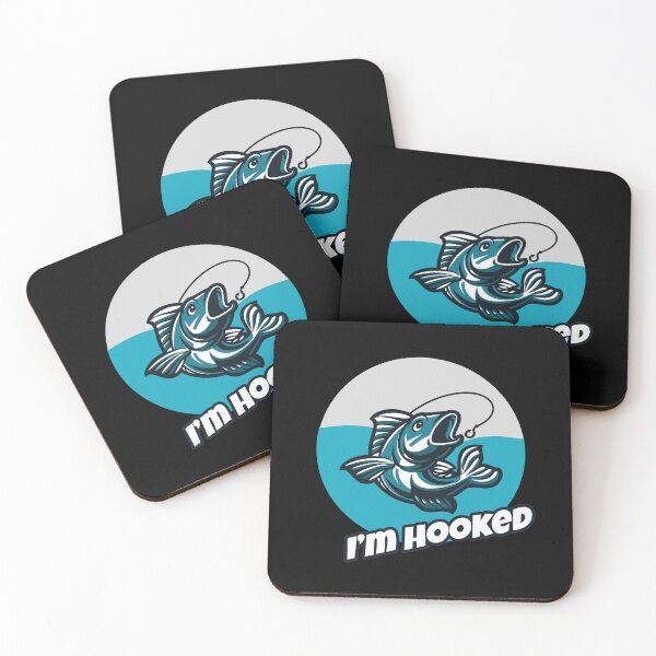 Item preview, I'm hooked - Funny fishing designed and sold by pixxart.
