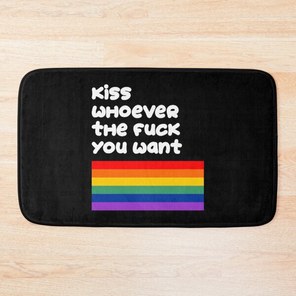 Item preview, Kiss Whoever the Fuck you Want - gay pride designed and sold by CsaDmio.