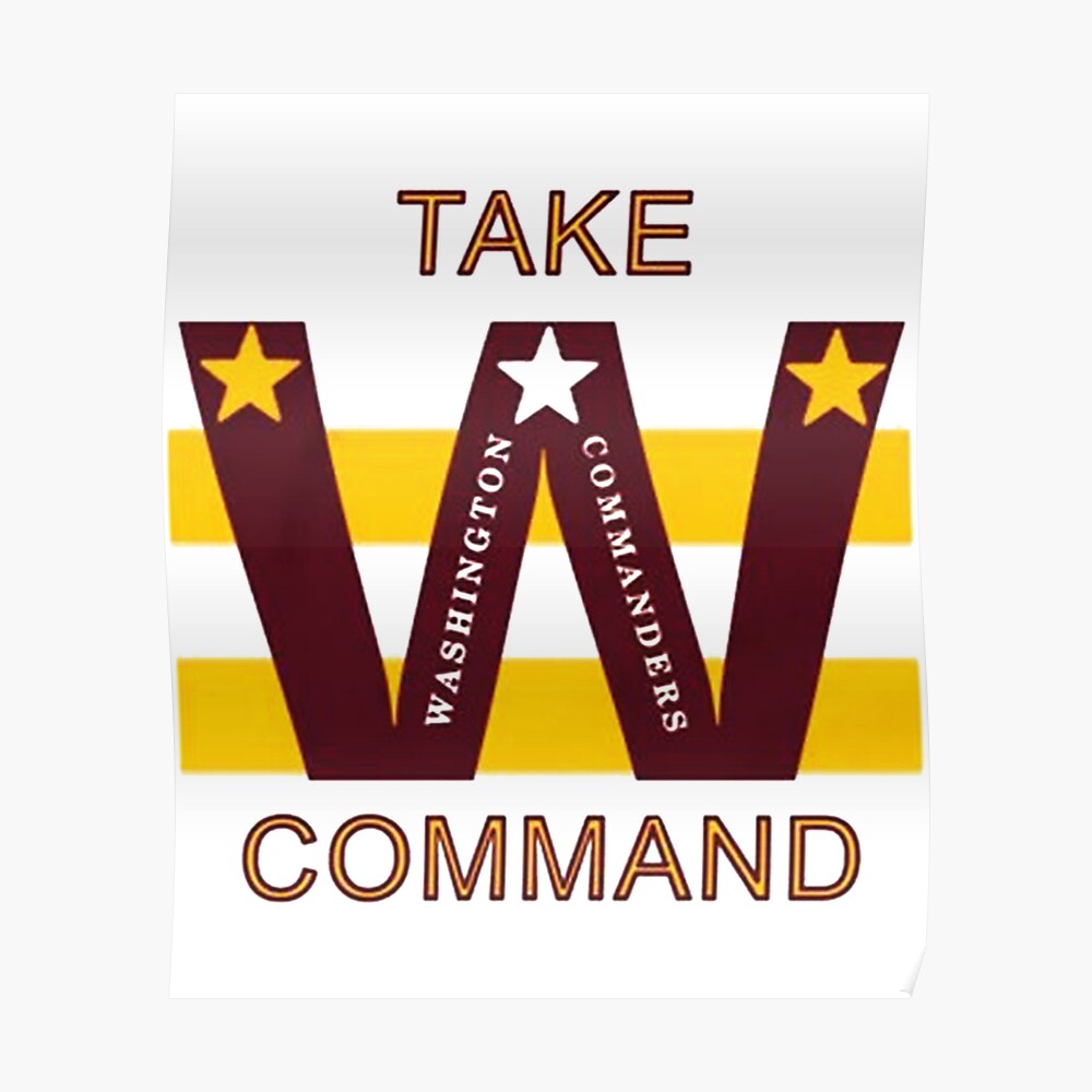 Washington commanders ' Sticker for Sale by FootballBubble