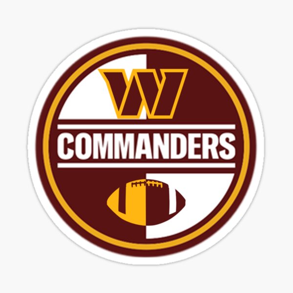 Washington Redskins Forever Sticker NFL Football Team Logo Round