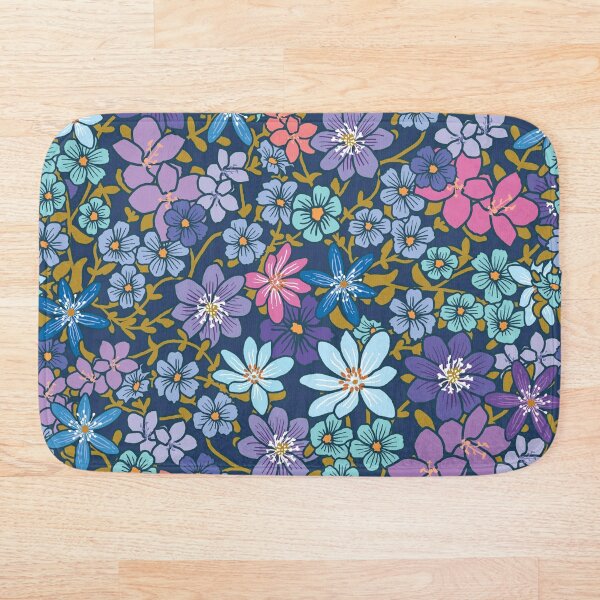 Aperçu de l'œuvre Fleurs Sauvages De Printemps, Modèle Sans Couture Floral Cottagecore. La Jardinière, Plant Lady ou Plant Mom Colorful créée et vendue par PaulLesser.