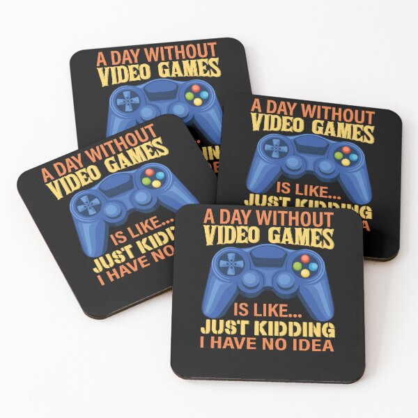 Item preview, A Day Without Video Games Funny Video Gamer Gift designed and sold by 3colors3.