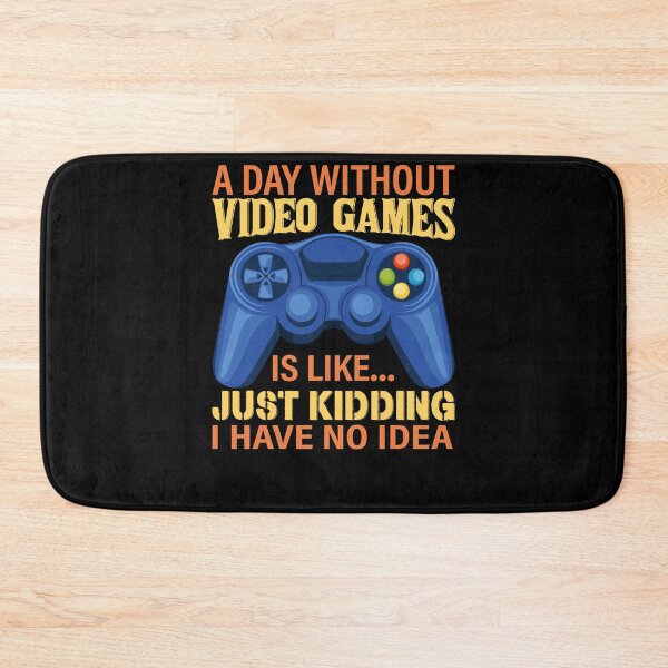 Item preview, A Day Without Video Games Funny Video Gamer Gift designed and sold by 3colors3.