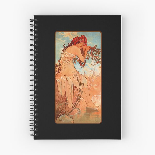 Item preview, MUCHA. Alphonse Mucha, SUMMER, 1896, ART NOUVEAU POSTER. Classic . designed and sold by sclonemagic.